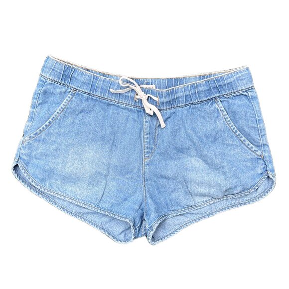 Roxy Womens Cozy Light Denim Shorts - M - Picture 1 of 4